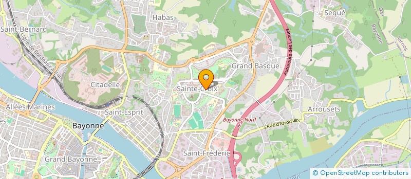 localisation de l'entreprise MONSIEUR VICTOR LESCAT  BAYONNE