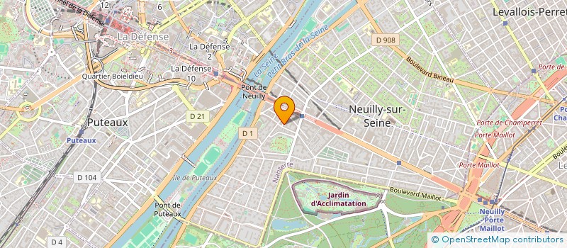 localisation de l'entreprise MONSIEUR VICTOR LESVENAN à NEUILLY-SUR-SEINE
