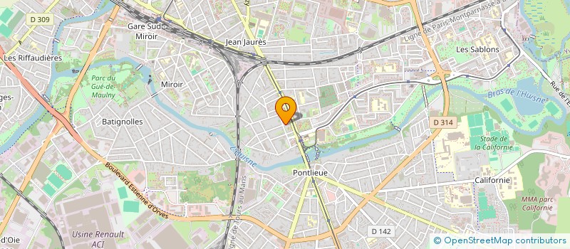 localisation de l'entreprise MONSIEUR VICTOR LETARGUA  LE MANS