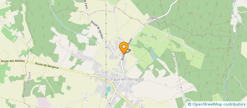 localisation de l'entreprise MONSIEUR VICTOR LHERMITE  FAUX-EN-PERIGORD