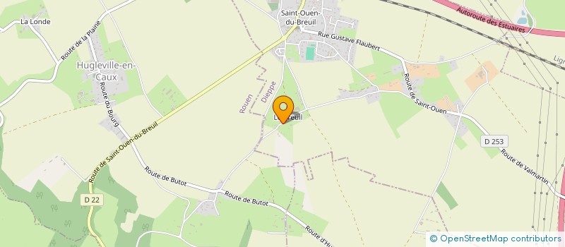 localisation de l'entreprise MONSIEUR VICTOR LINARD  SAINT-OUEN-DU-BREUIL