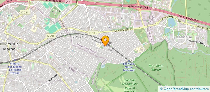 localisation de l'entreprise MONSIEUR VICTOR LISMAN  NOISY-LE-GRAND