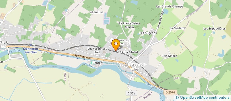 localisation de l'entreprise MONSIEUR VICTOR LOBAO  CHATRES-SUR-CHER