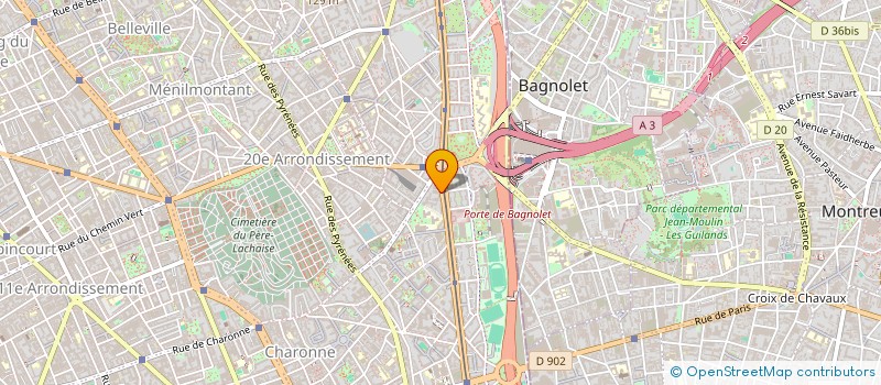 localisation de l'entreprise MONSIEUR VICTOR LOIZEAU  PARIS