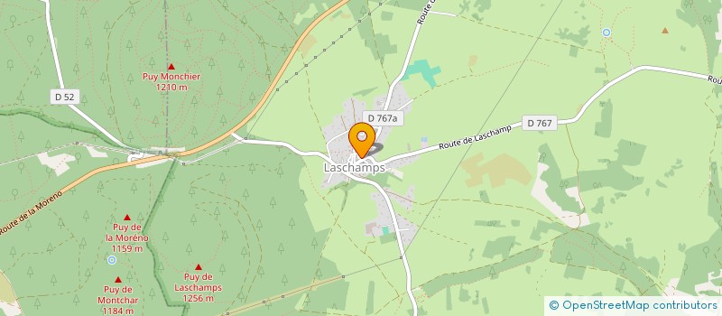 localisation de l'entreprise MONSIEUR VICTOR LONGUET  SAINT-GENES-CHAMPANELLE