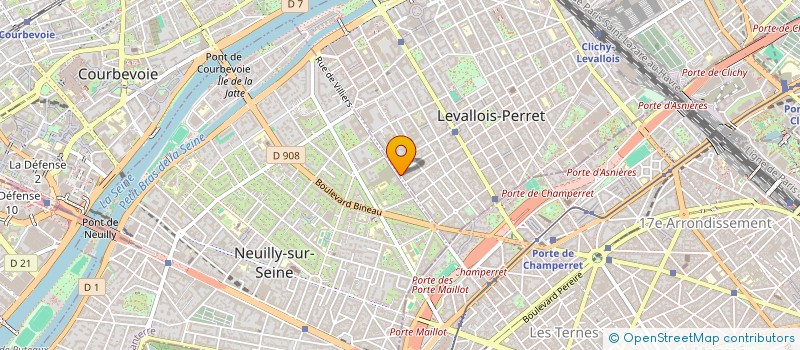 localisation de l'entreprise MONSIEUR VICTOR LOUZON à LEVALLOIS-PERRET