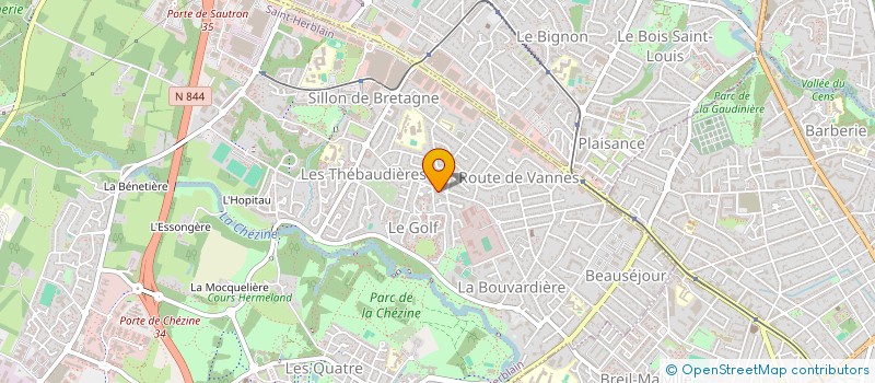 localisation de l'entreprise MONSIEUR VICTOR LUSETTI  SAINT-HERBLAIN