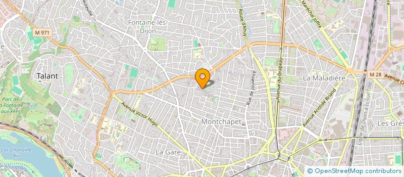 localisation de l'entreprise MONSIEUR VICTOR MACHADO  DIJON