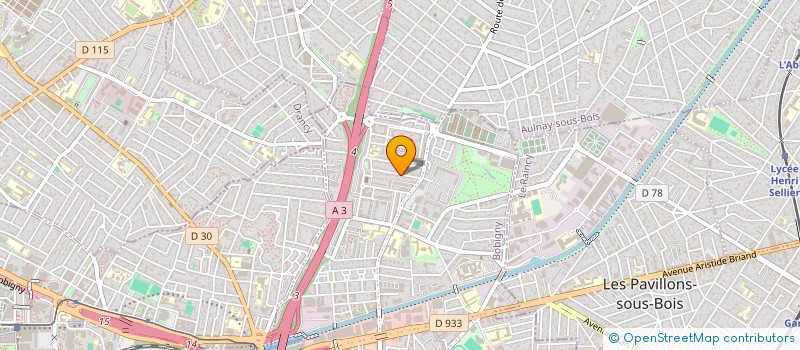 localisation de l'entreprise MONSIEUR VICTOR MAGALHAES CANCELES  BONDY