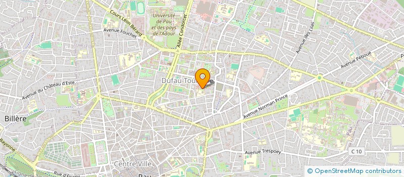 localisation de l'entreprise MONSIEUR VICTOR MAHMOUD à PAU