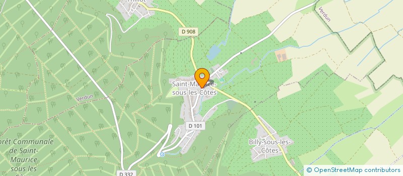 localisation de l'entreprise MONSIEUR VICTOR MAILLARD à SAINT-MAURICE-SOUS-LES-COTES