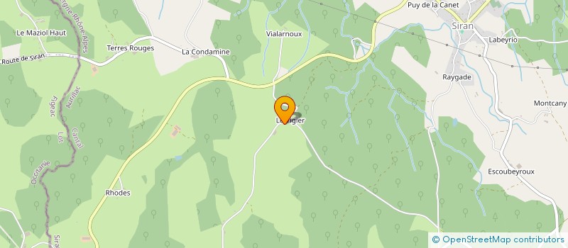 localisation de l'entreprise MONSIEUR VICTOR MALGOUZOU à SIRAN