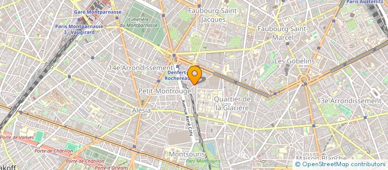 localisation de l'entreprise MONSIEUR VICTOR MANCIET-VIGNAUD  PARIS