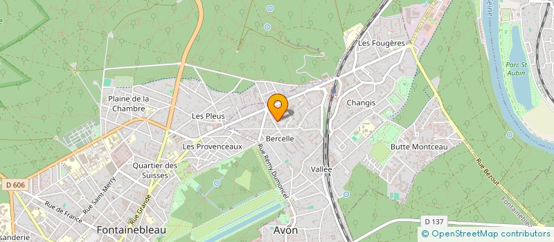 localisation de l'entreprise MONSIEUR VICTOR MANDEREAU  AVON