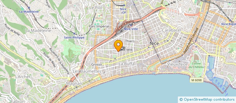 localisation de l'entreprise MONSIEUR VICTOR MANDIS à NICE