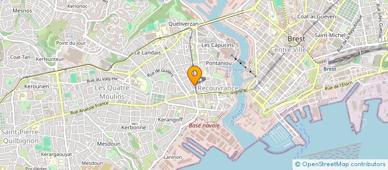 localisation de l'entreprise MONSIEUR VICTOR MANUEL FELGUEIRAS à BREST