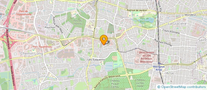 localisation de l'entreprise MONSIEUR VICTOR MANUEL SA DE OLIVEIRA BOIA  MERIGNAC