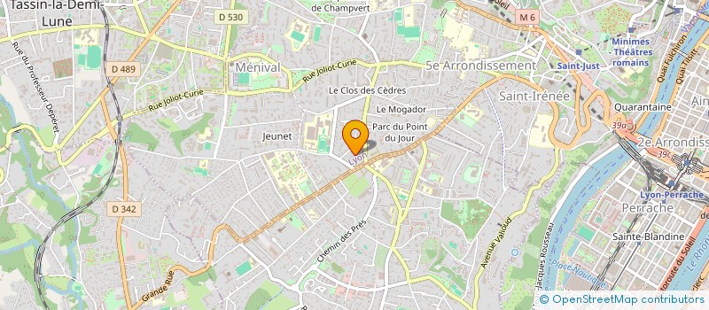 localisation de l'entreprise MONSIEUR VICTOR-MANUEL TROYANO à LYON