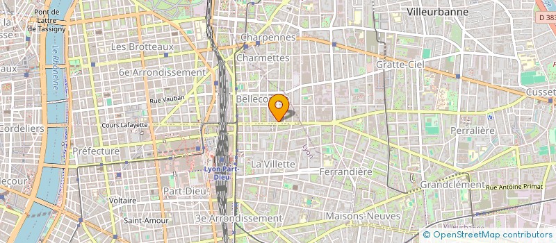 localisation de l'entreprise MONSIEUR VICTOR MARCHAL  LYON