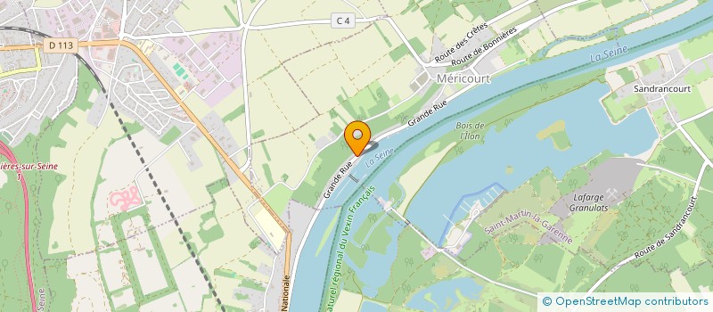 localisation de l'entreprise MONSIEUR VICTOR MARCINOVSKI  MERICOURT