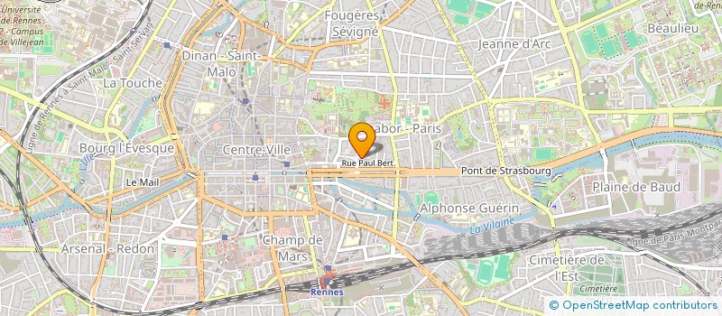 localisation de l'entreprise MONSIEUR VICTOR MARION  RENNES