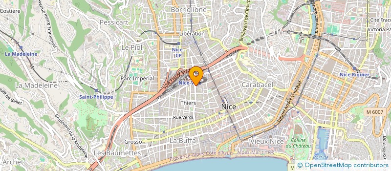 localisation de l'entreprise MONSIEUR VICTOR MARQUES GONCALVES à NICE