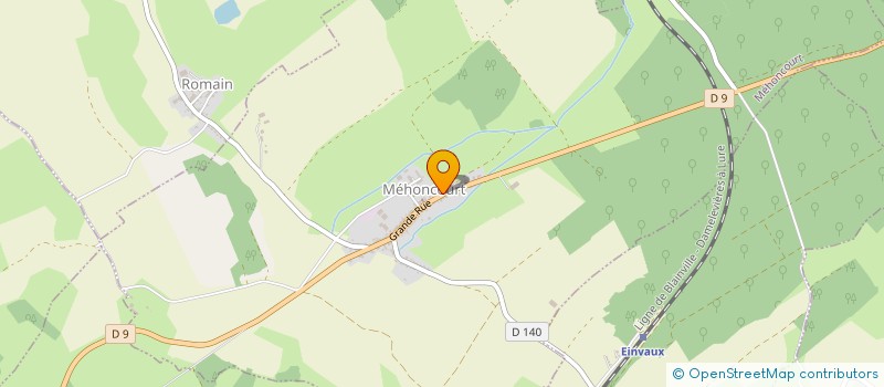 localisation de l'entreprise MONSIEUR VICTOR MARTIN  MONT-SUR-MEURTHE