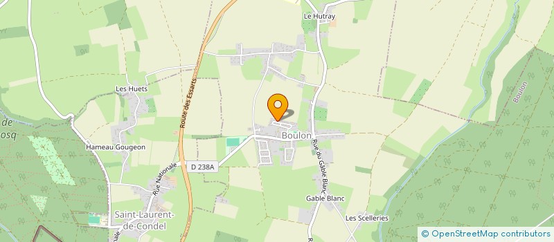 localisation de l'entreprise MONSIEUR VICTOR MARTIN  BOULON