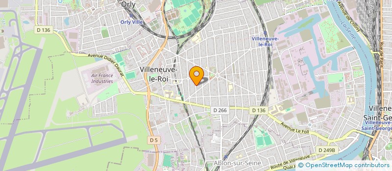 localisation de l'entreprise MONSIEUR VICTOR MARTINET à VILLENEUVE-LE-ROI