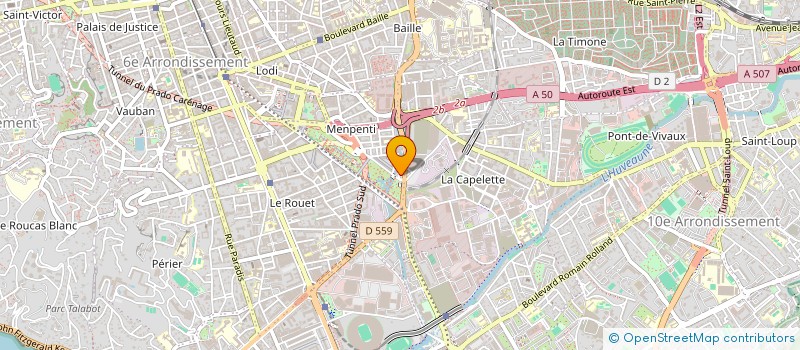 localisation de l'entreprise MONSIEUR VICTOR MARTINEZ  MARSEILLE