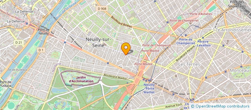 localisation de l'entreprise MONSIEUR VICTOR MASSERAN à NEUILLY-SUR-SEINE