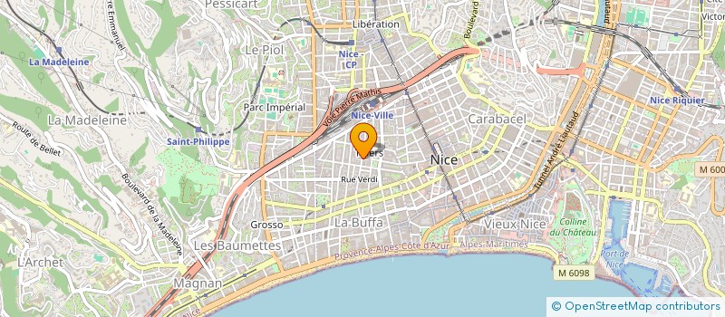 localisation de l'entreprise MONSIEUR VICTOR MASSY à NICE