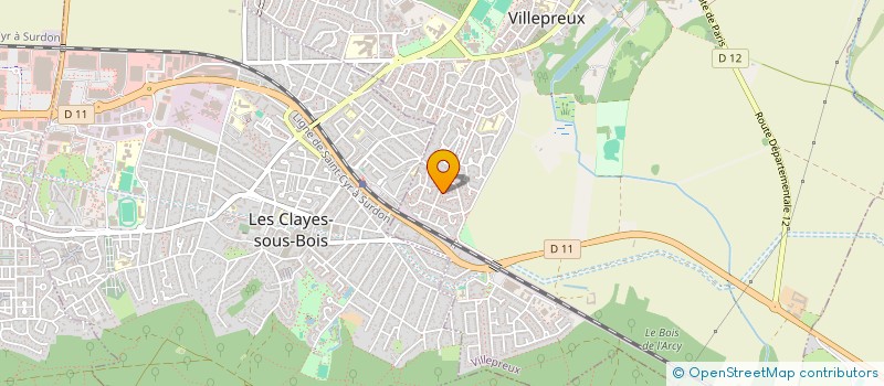 localisation de l'entreprise MONSIEUR VICTOR MATEUS  VILLEPREUX