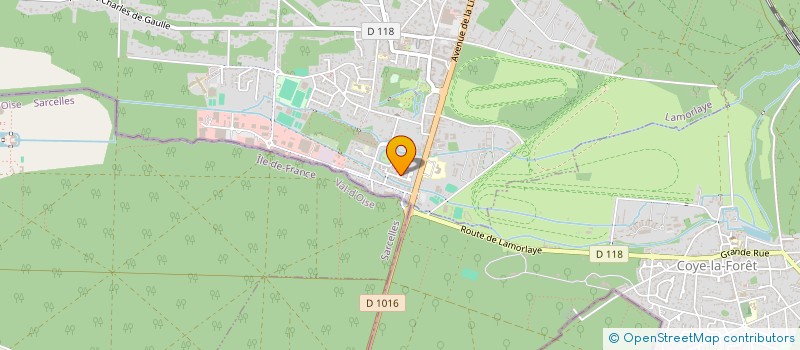 localisation de l'entreprise MONSIEUR VICTOR MAXIMO  LAMORLAYE