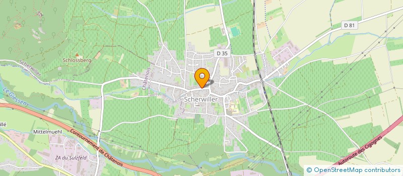 localisation de l'entreprise MONSIEUR VICTOR MAY  SCHERWILLER