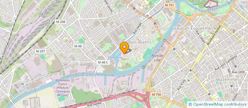 localisation de l'entreprise MONSIEUR VICTOR MBELLA DJEMBA à LILLE
