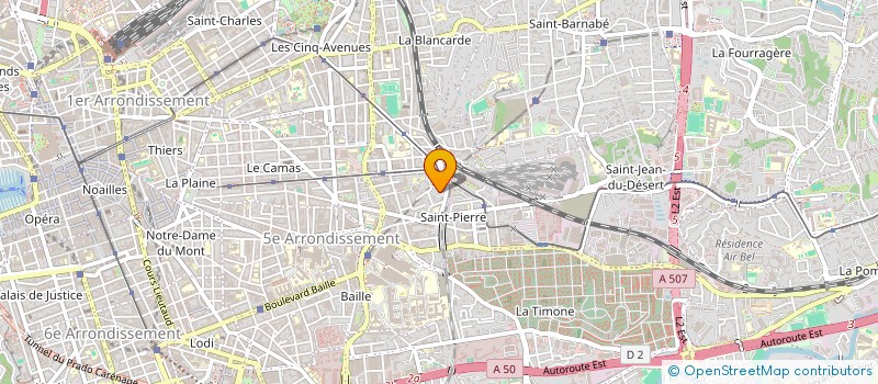localisation de l'entreprise MONSIEUR VICTOR MENDES DA SILVA à MARSEILLE