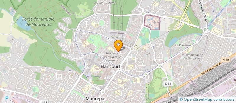 localisation de l'entreprise MONSIEUR VICTOR MENDES SEMEDO à ELANCOURT