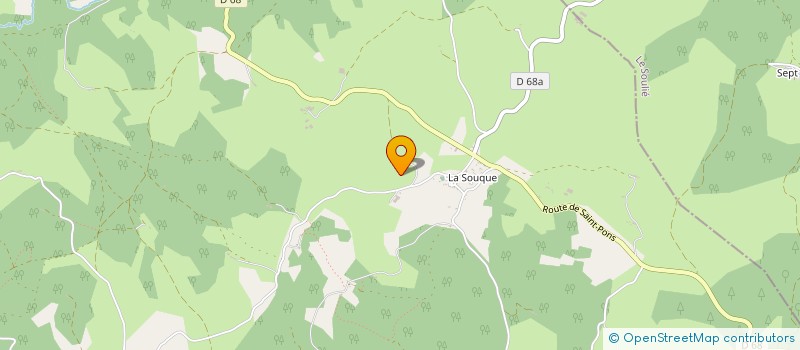 localisation de l'entreprise MONSIEUR VICTOR MERLET  LE BEZ