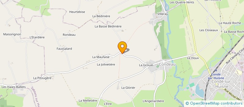 localisation de l'entreprise MONSIEUR VICTOR MESNIL à SABLONS-SUR-HUISNE