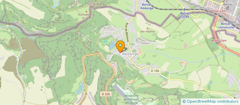 localisation de l'entreprise MONSIEUR VICTOR MESSINA  REDANGE