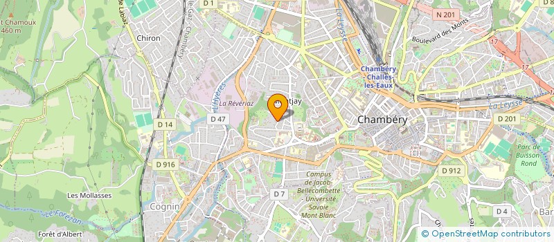 localisation de l'entreprise MONSIEUR VICTOR MEUNIER à CHAMBERY