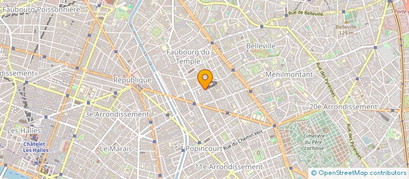 localisation de l'entreprise MONSIEUR VICTOR MEYER  PARIS