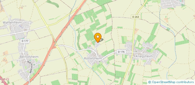 localisation de l'entreprise MONSIEUR VICTOR MEYER  ROTTELSHEIM