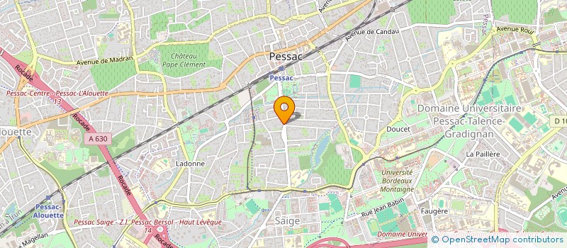 localisation de l'entreprise MONSIEUR VICTOR MILAN à PESSAC