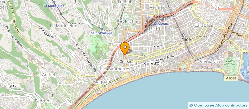 localisation de l'entreprise MONSIEUR VICTOR MIMIS à NICE