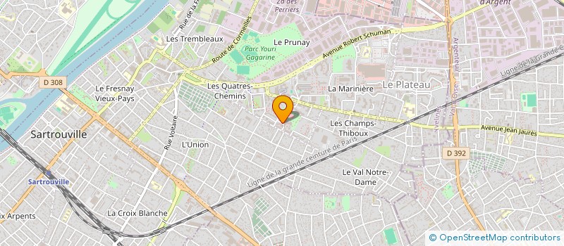 localisation de l'entreprise MONSIEUR VICTOR-MIREL DUMITRU à SARTROUVILLE