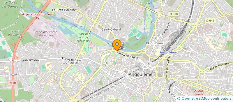 localisation de l'entreprise MONSIEUR VICTOR MONNET à ANGOULEME