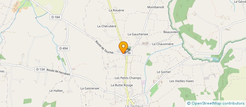 localisation de l'entreprise MONSIEUR VICTOR MONTECOT à LE TEILLEUL
