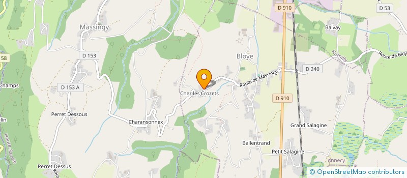 localisation de l'entreprise MONSIEUR VICTOR MONTI  BLOYE